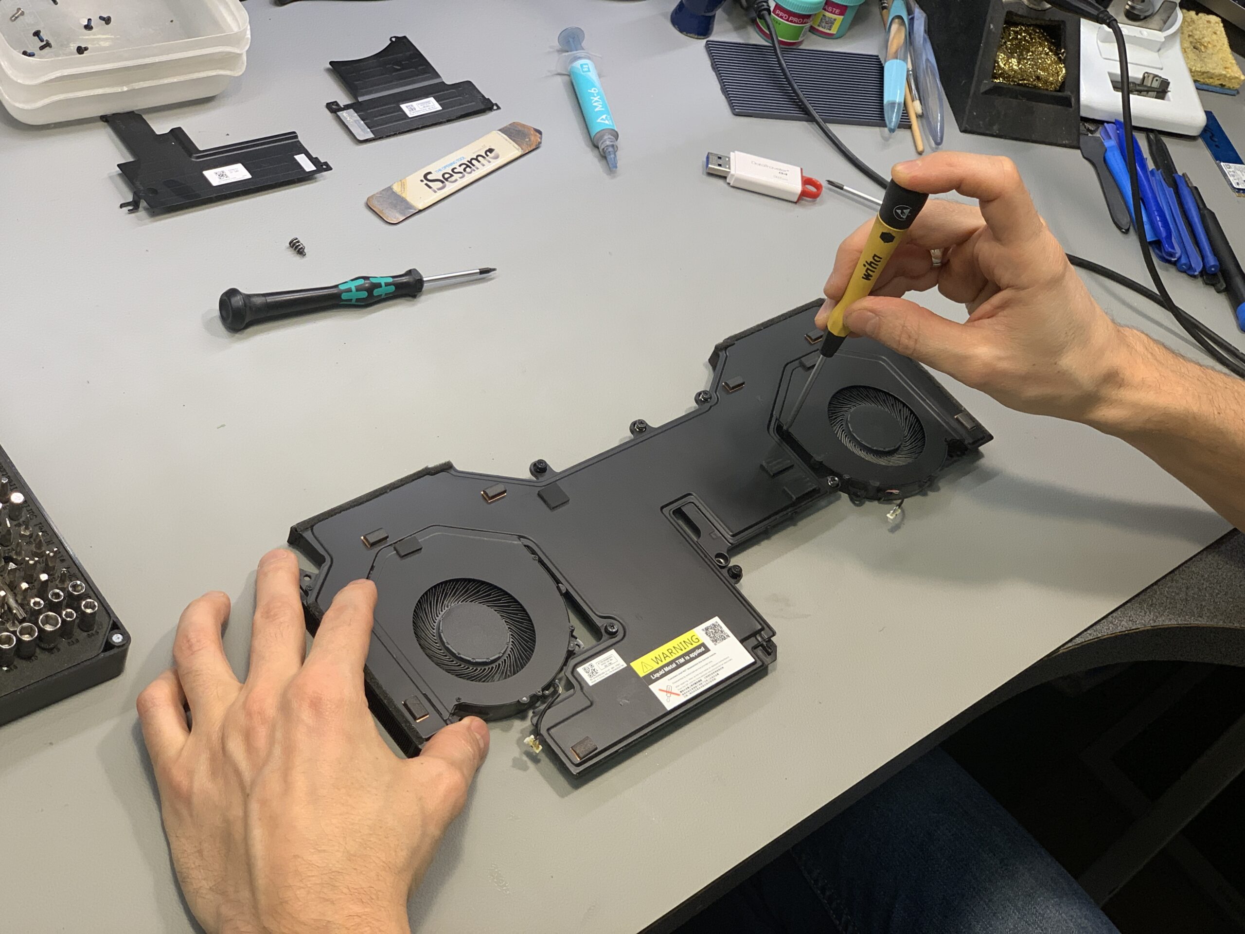 sülearvuti jahuti hooldus