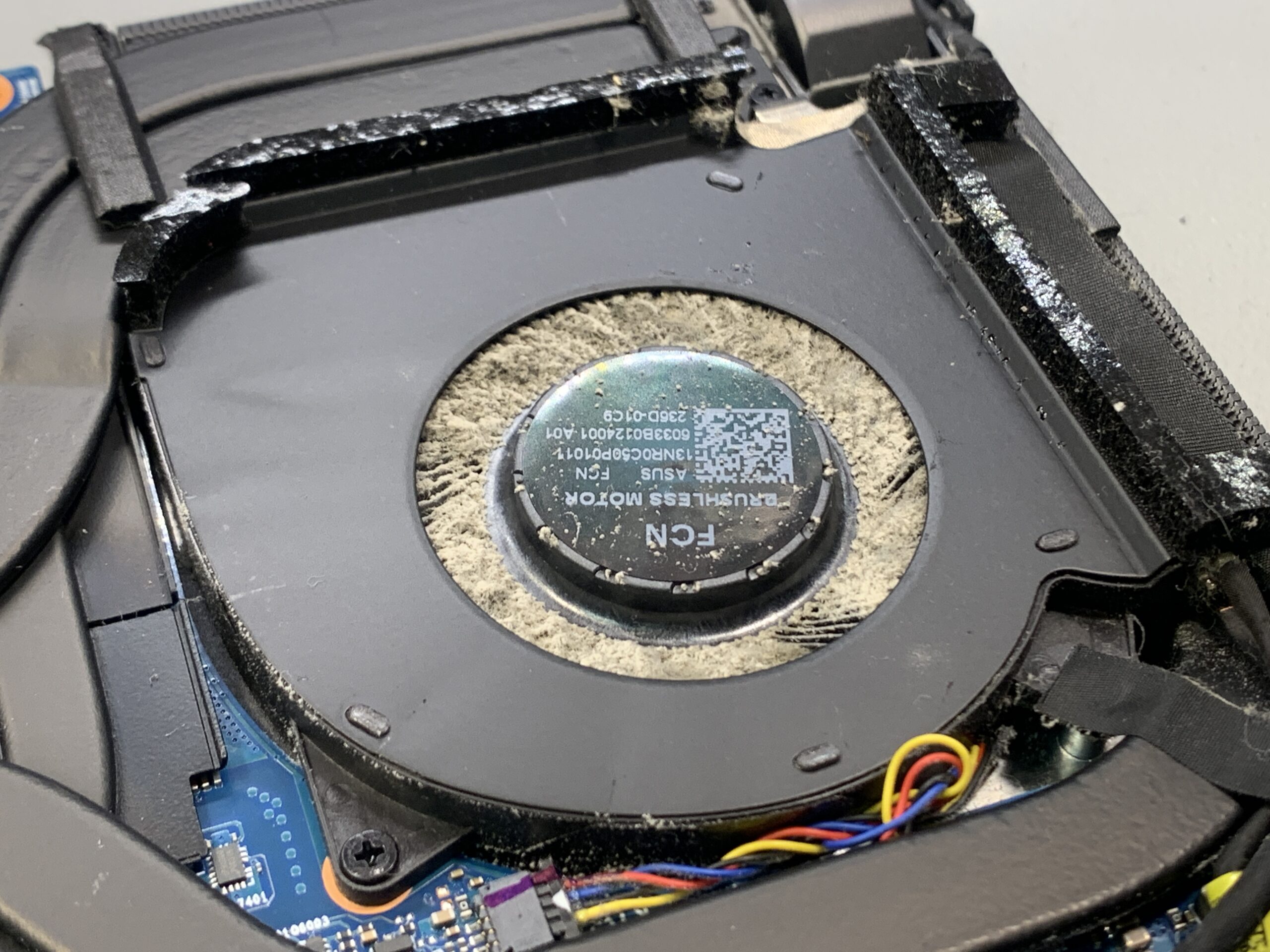 sülearvuti ventilaator