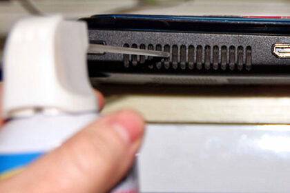 arvuti tolmust puhastus