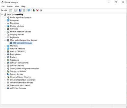 Sülearvuti hiir ei tööta